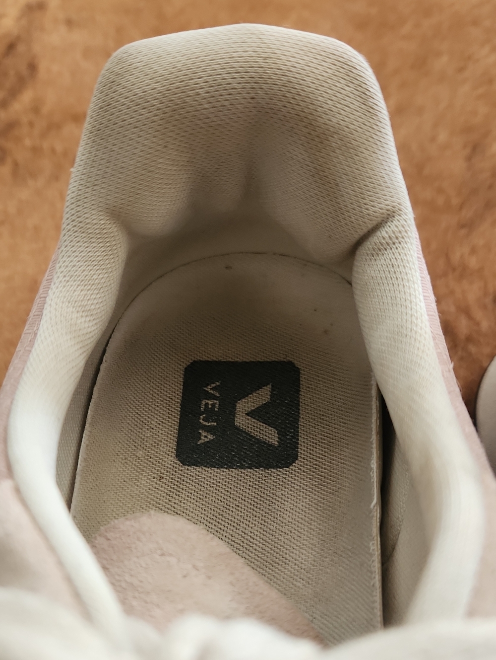 Veja Rio Branco Sneakers Pink/blush And Tan Size 8 - Picture 3 of 9